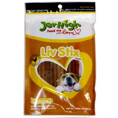 JerHigh Liv Stix Dog Treats 100 gm